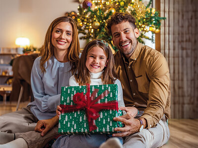 Geschenkbox Fröhliche Weihnachten - Geschenk für Eltern!