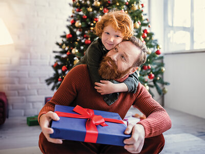 Geschenkbox Frohe Weihnachten - Geschenk für Papa!