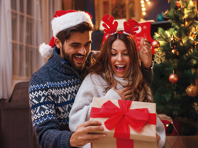 Coffret cadeau Joyeux Noël - cadeau pour un couple !