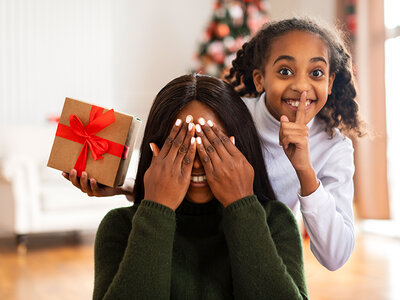 Gaveæske Julegavekort til mor - 1999 kr.