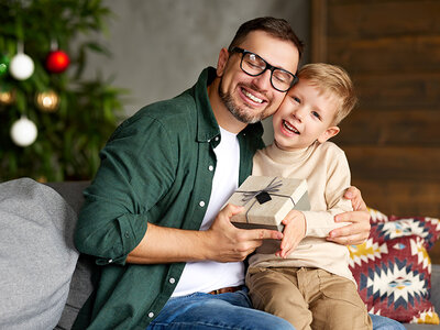 Gaveæske Julegavekort til far - 249 kr.