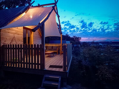 3 jours insolite en cabane pour 2 adultes et 1 enfant près de Bergerac