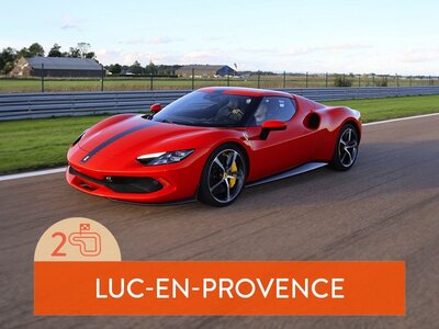 Coffret cadeau Stage de pilotage : 2 tours sur le circuit du Luc en Ferrari 296 GTB
