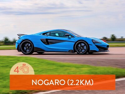 Coffret cadeau Stage de pilotage : 4 tours sur le circuit de Nogaro en McLaren 600LT