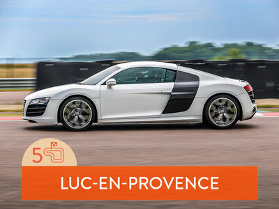 Coffret cadeau Stage de pilotage : 5 tours sur le circuit du Luc en Audi R8 V10