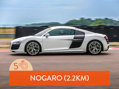 Coffret cadeau Stage de pilotage : 5 tours sur le circuit de Nogaro en Audi R8 V10