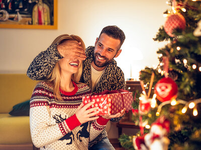 Gaveæske Julegavekort til kæresten - 1999 kr.