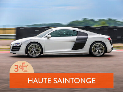 Coffret cadeau Stage de pilotage : 3 tours sur le circuit de Haute Saintonge en Audi R8 V10