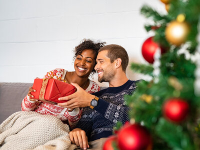 Gaveæske Julegavekort til par - 1999 kr.