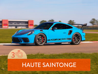 Coffret cadeau Stage de pilotage : 3 tours sur le circuit de Haute Saintonge en Porsche 991 GT3 RS