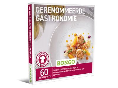 Cadeaubon Gerenommeerde gastronomie