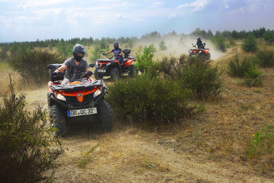 1 Stunde im Onroad-Paradies bei einer Quad-Tour