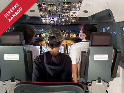 Cadeaubon Beperkt aanbod: vlieg in een Boeing 737-simulator in Oudenaarde (1u)