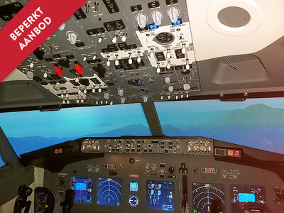 Cadeaubon Beperkt aanbod: vlieg in een Boeing 737-simulator in Oudenaarde (45 min)