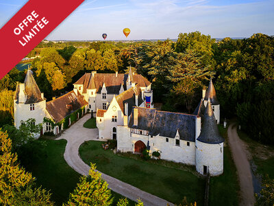 Coffret cadeau Vol en montgolfière pour 2 personnes au-dessus des châteaux de la Loire