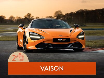 Coffret cadeau Stage de pilotage : 2 tours sur le circuit de Vaison en McLaren 720 S