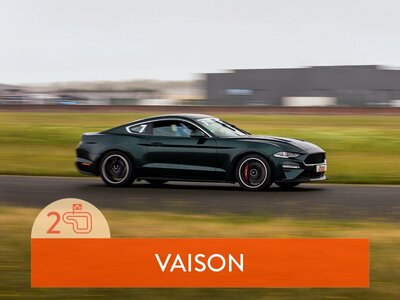 Coffret cadeau Stage de pilotage : 2 tours sur le circuit de Vaison en Ford Mustang Bullit