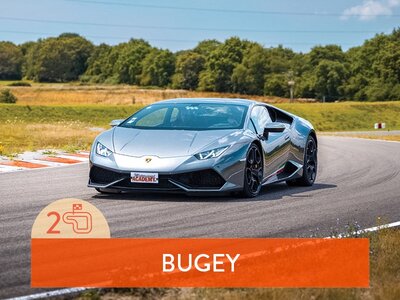 Coffret cadeau Stage de pilotage : 2 tours sur le circuit du Bugey en Lamborghini Huracán