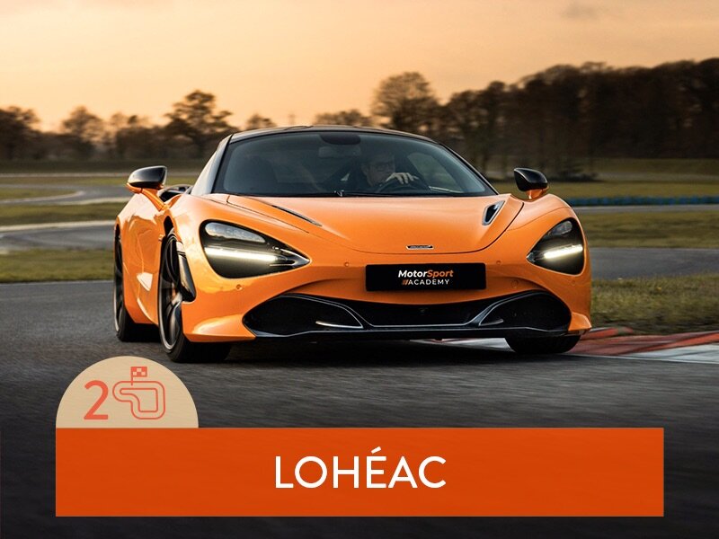 Stage de pilotage : 2 tours sur le circuit de Lohéac en McLaren 720 S
