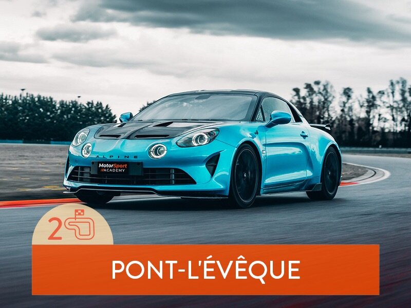 Stage de pilotage : 2 tours sur le circuit de Pont-l'Évêque en Alpine A110 R