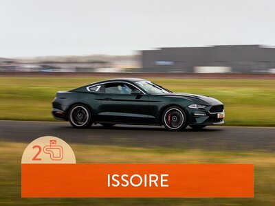 Coffret cadeau Stage de pilotage : 2 tours sur le circuit d'Issoire en Ford Mustang Bullit