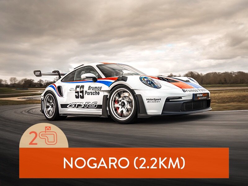 Stage de pilotage : 2 tours sur le circuit de Nogaro école en Porsche 992 GT3 RS