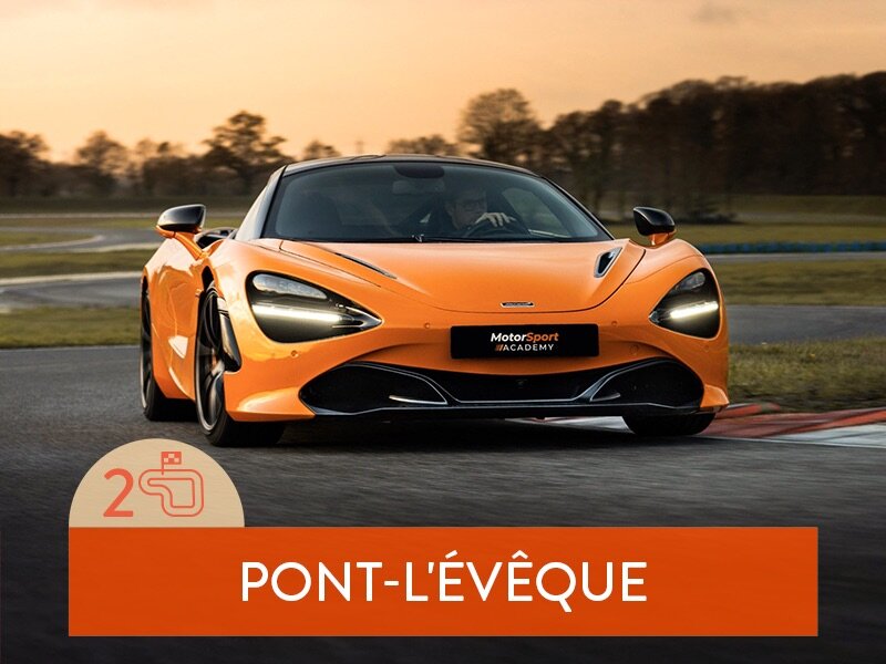 Stage de pilotage : 2 tours sur le circuit de Pont-l'Évêque en McLaren 720 S