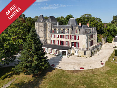 Coffret cadeau 2 jours dans un château 4* avec accès au spa près de Tours