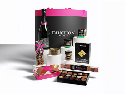 Coffret cadeau Coffret Boîte chapeau Glam Fauchon : assortiment raffiné livré à domicile