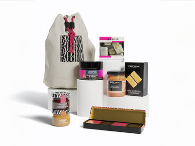 Coffret cadeau Coffret Voyage à Paris Fauchon : assortiment de délices sucrés et salés livré à domicile