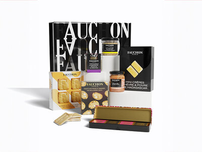 Coffret cadeau Coffret Tentations Fauchon : assortiment de délices salés et sucrés livré à domicile