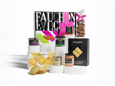 Coffret cadeau Coffret Incontournable Fauchon : assortiment de délices salés et sucrés livrés à domicile