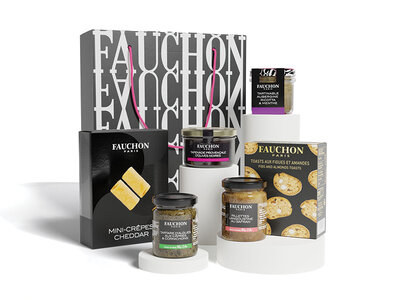 Coffret cadeau Coffret Farandole salée Fauchon : assortiment de délices gourmands livré à domicile