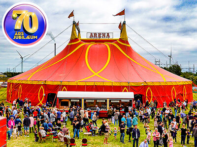 Gaveæske Billetter på terrasse til Cirkus Arena for 2