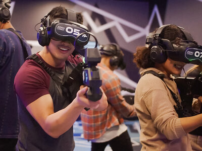 Caja Realidad virtual en Valencia: 1 juego de 30 min para 8 personas