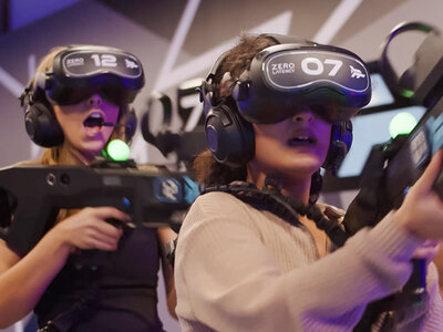 Realidad virtual en Valencia: 1 juego de 30 min para 8 personas