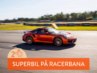 Presentbox Kör sportbil på bana: 2 varv i Porsche GT3 RS