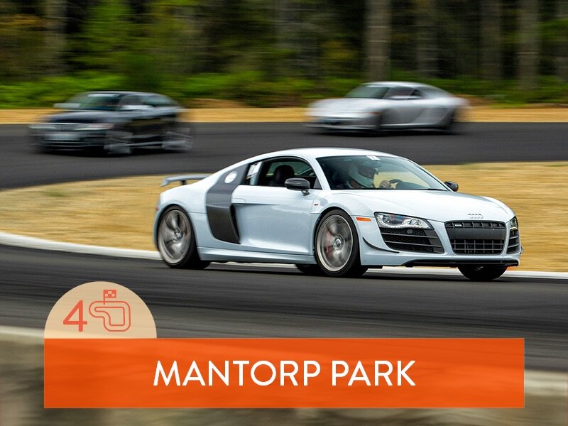 Kör sportbil: 4 varv i Audi R8 på Mantorp Park