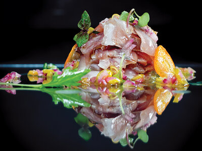 Caja regalo ¡O sabor do mercado!: menú para 2 en Café de Altamira, Santiago de Compostela