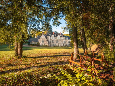 Séjour princier de 2 jours en suite avec bain nordique dans un domaine 4* près de Tours