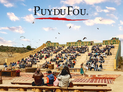 Caja regalo Puy du Fou España: 2 entradas de adulto y 2 entradas de niño para 2 días consecutivos