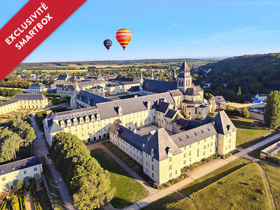 Coffret cadeau Vol en montgolfière au-dessus des châteaux de la Loire avec dégustation de vin en semaine pour 2 personnes