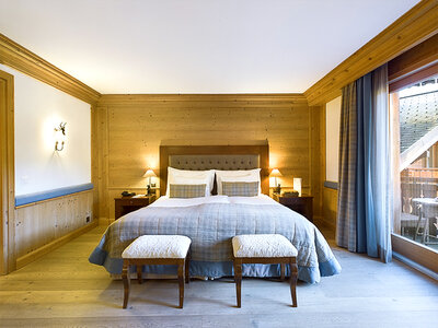Box 1 Übernachtung in der Junior Suite im 5-Sterne Chalet RoyAlp Hôtel & Spa für 2