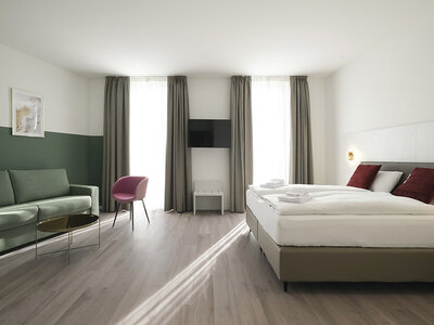 Cofanetto 1 notte di Charme con raffinata cena gourmet in un Boutique Hotel nel cuore di Locarno