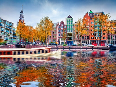 4-stjärnig semester i Amsterdam med guidad tur i Red Light District för 2