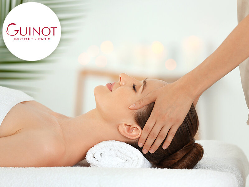Soin du visage nettoyant Guinot pour un moment de relaxation à soi