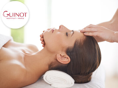 Coffret cadeau Soin du visage Purifiant Guinot et modelage des mains