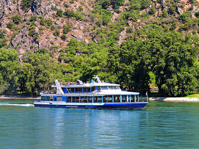 Geschenkbox All-Inclusive-Rheinschifffahrt ab Boppart nach Rüdesheim