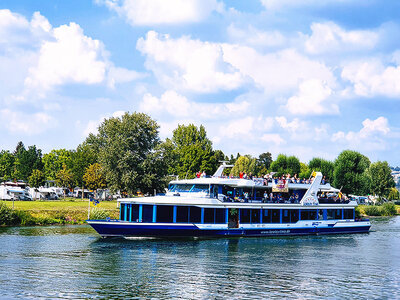 Geschenkbox Rheinschifffahrt ab Boppard mit All-Inclusive-Buffet und Aufenthalt in Rüdesheim