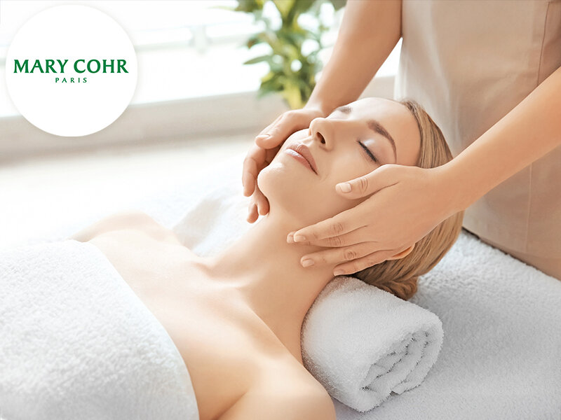 Soin du visage nettoyant Mary Cohr pour un moment de détente rien que pour soi